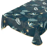 ANRO Wachstuchtischdecke abwaschbar Garten Tischdecke Wachstuch Rund Oval Eckig
