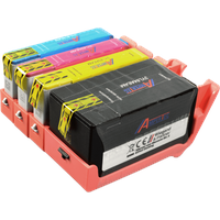 Ampertec 4 Ampertec Tinten ersetzt HP 912XL 4-farbig