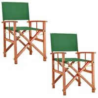 CASARIA Casaria® Gartenstuhl 2er Set Holz Klappbar