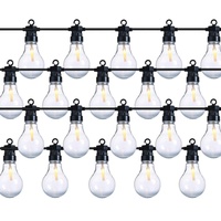 MARELIDA LED Party Garten Lichterkette Verlängerungsset 20 Filament LED