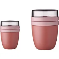 Mepal - Lunchpot Ellipse Duo Pack - Praktischer Müslibecher,