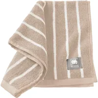 Musterring Needlestripe Gästehandtuch 30 x 50 cm beige
