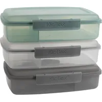2friends Brotdose mit Fächern 3er Set, Lunchbox für Kinder