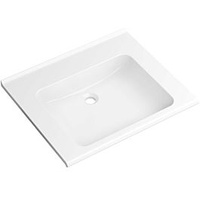 Hewi Mineralguß-Waschtisch 950.13.200 65x55cm, modular, weiß, ohne Armaturvorrichtung