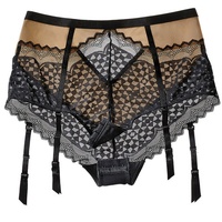 PETITE FLEUR GOLD PETITE FLEUR GOLD, High-Waist-Slip in schwarz