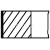 Mahle Kolbenringsatz 001 92 N0