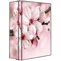 Banjado XXL Medizinschrank Abschliessbar 35x46x15cm Arzneischrank Anthrazit Aus Metall