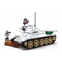 Sluban Army Battle of Budapest Medium Tank White M38-B0978