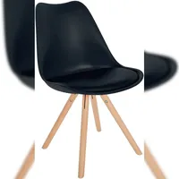 CLP Esszimmerstuhl Sofia Kunststoff schwarz