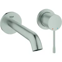 Grohe Essence 2-Loch-Waschtischbatterie Supersteel