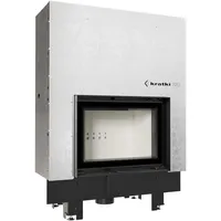 Kratki Kamineinsatz aus Stahl MBM 10 kW Ø 200