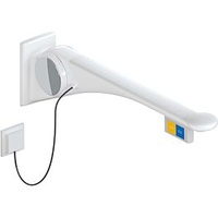 Hewi 802 LifeSystem Stützklappgriff 802.50.44960SD 700 mm, weiß hochglanz/weiß