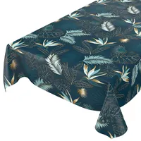 ANRO Wachstuchtischdecke abwaschbar Garten Tischdecke Wachstuch Rund Oval Eckig