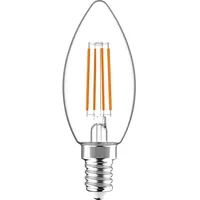 Shada LED-Leuchtmittel Filament E14 Kerzenform C35 4,5W 470 lm
