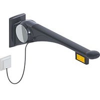 Hewi 802 LifeSystem Stützklappgriff 802.50.47360GU 700 mm, weiß hochglanz/anthrazit