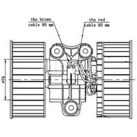 Mahle AB 81 000S Innenraumgebläse für BMW 5 X5