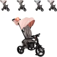 KIKKABOO Tricycle Nikki 3 in 1 Dreirad, klappbar EVA-Reifen