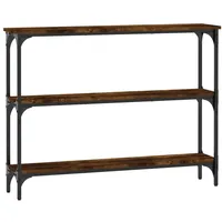 VidaXL Konsolentisch Räuchereiche 100x22,5x75 cm