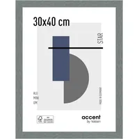 Accent by Nielsen Star accent by nielsen grau 30x40
