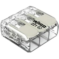 WAGO 221-683 | 3 Leiter, bis 6 mm2, 30