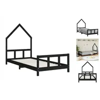 VidaXL Kinderbett vidaXL 90 x 190 cm Kiefer massiv