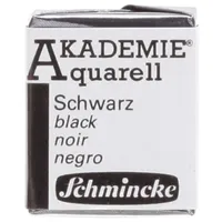 Schmincke AKADEMIE Aquarellfarbe 4 St. 1/2 Näpfchen Schwarz