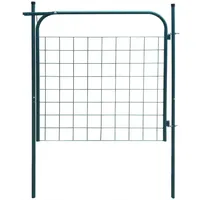 VidaXL Gartenzauntor 100 x 100 cm Grün