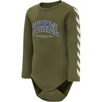 Hummel hmlFAST Flipper langarm Baby-Body kalamata 74