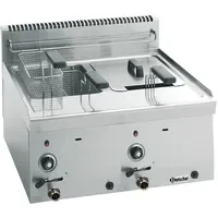 Bartscher Fritteuse Gas 600 B600, 2x8L