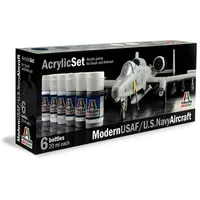 Italeri Acryl Set Modern USAF US Navy Aircraft
