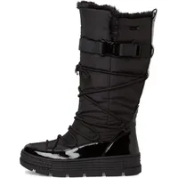 TAMARIS Damen Langschaft-Stiefel Winter gefüttert; BLACK/schwarz; 37 EU -