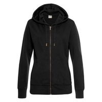 Bench. loungewear Sweatjacke Damen schwarz Gr.40/42