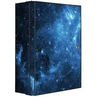 Banjado XXL Medizinschrank Abschliessbar 35x46x15cm Arzneischrank Anthrazit Aus Metall