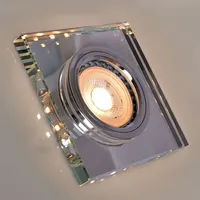 Maxkomfort GmbH 6x Glas Einbaustrahler mit LED Ring -