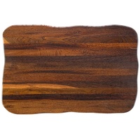 Holz4home Steakbrett Wildeiche, Holz, Eiche Rechteckig, 33x40 cm, Küchenzubehör,