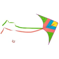 Moses moses. Neon Taschen-Flugdrachen, schnell zusammengebauter Einleiner-Drache für Kinder