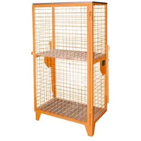 Bauer Südlohn Gasflaschen-Depot GFD-R 4, lackiert, Gelborange