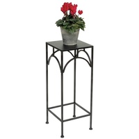 DanDiBo Ambiente DanDiBo Blumenhocker Metall Schwarz Eckig 60 cm