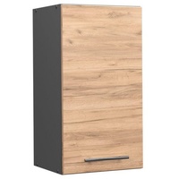 Vicco Hängeschrank Fame-Line hängender Küchenschrank Goldkraft Eiche/Anthrazit, 40 cm