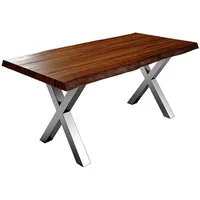 Ab:stil.art.moebel Esstisch 200 x 79 x 100 cm braun