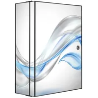 Banjado XXL Medizinschrank Abschliessbar 35x46x15cm Arzneischrank Anthrazit Aus Metall