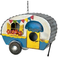 DanDiBo Ambiente DanDiBo Vogelhaus Weiß, Metall 30x22x10 cm, Gartenzubehör,