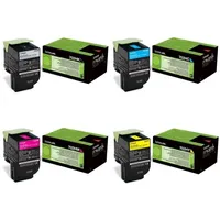 Lexmark Original Toner - 4er Multipack für CS310n/dn, CS410n/dn/dtn,