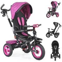 Byox Dreirad Jockey Gummireifen Musik Sitz drehbar Schubstange verstellbar