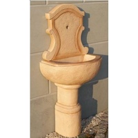 Casa Padrino Jugendstil Wandbrunnen Beige 51 x 36 x