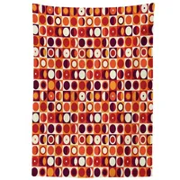 ABAKUHAUS Geometrisch Tischdecke, Sixties Style Ovals, Schmutzabweisent mit Modernster