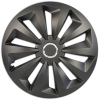 CARTREND Radzierblenden Fox 35 cm (14 Zoll) schwarz 4