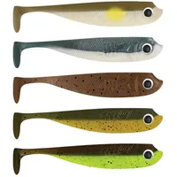Lieblingsköder 5 Lieblingsköder Gummifische zum Zanderangeln mit Gummifisch 7,5cm,