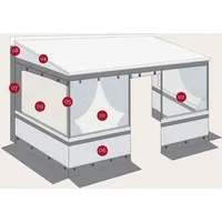 Fiamma Privacy Room Light/CS Light Frontpanel, F45/F35/Caravanstore, 50cm