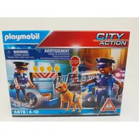 Playmobil City Action Polizei-Straßensperre 6878